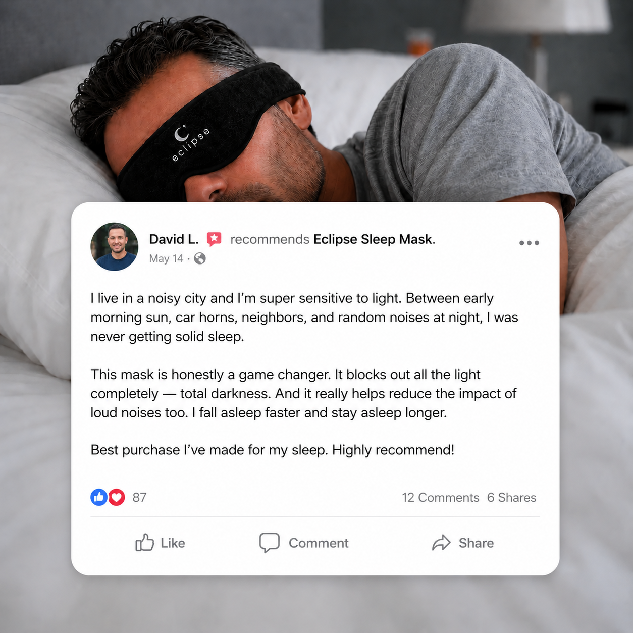 Eclipse™ Blackout Sleep Mask